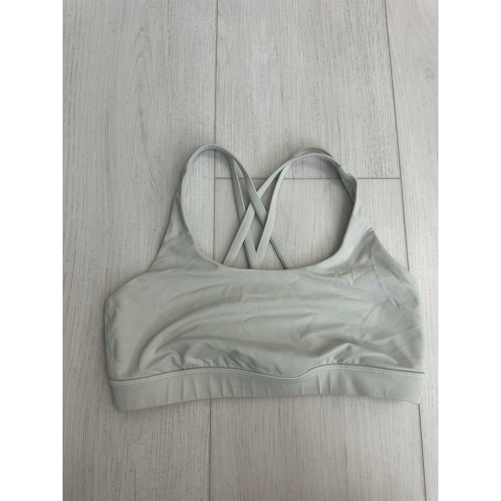 Lululemon Energy Sports Bra‎ Sz 8 Light Mint Green